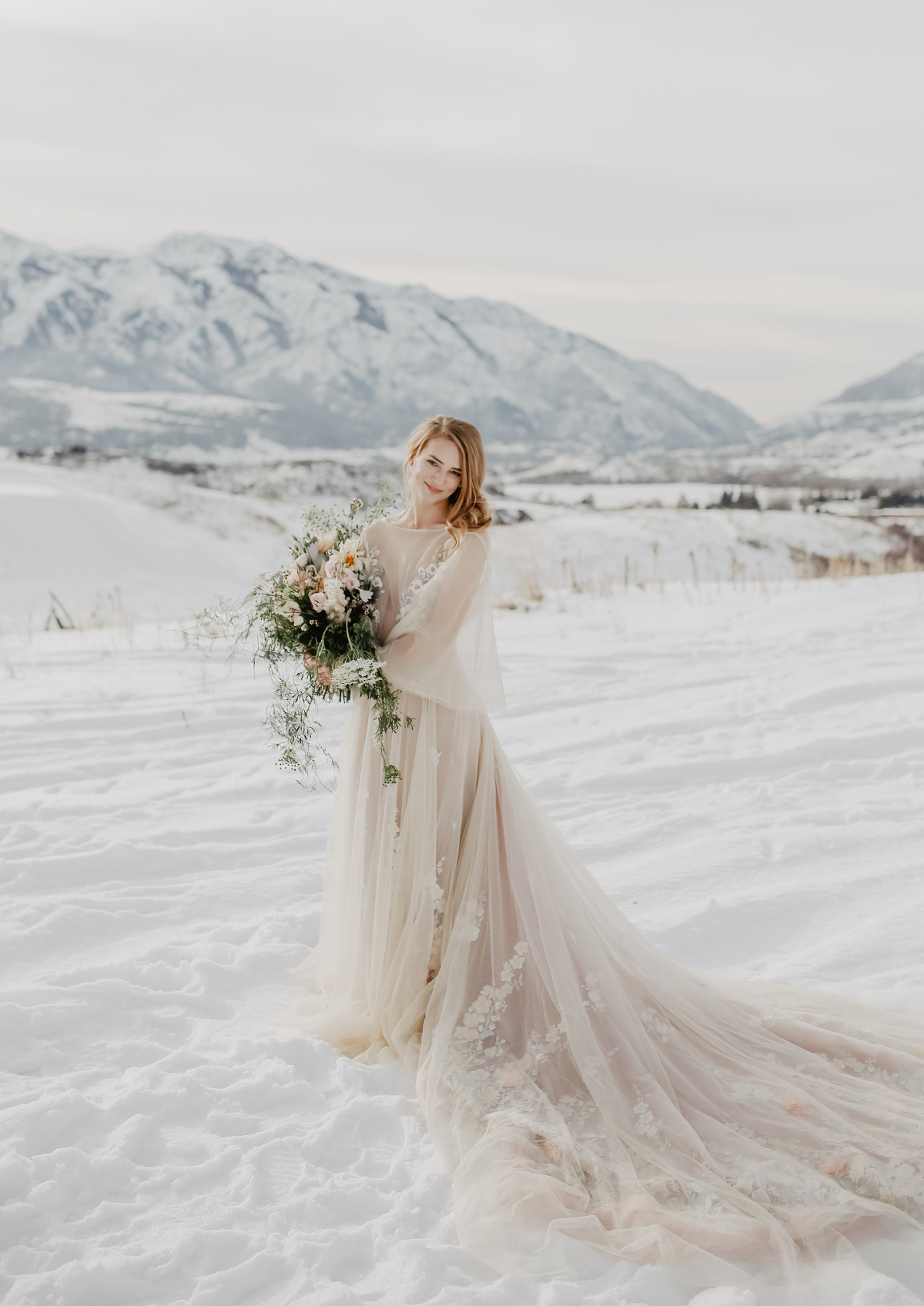 Real Life Snow ANGEL / Utah Wedding Photographer » Summer Taylor ...